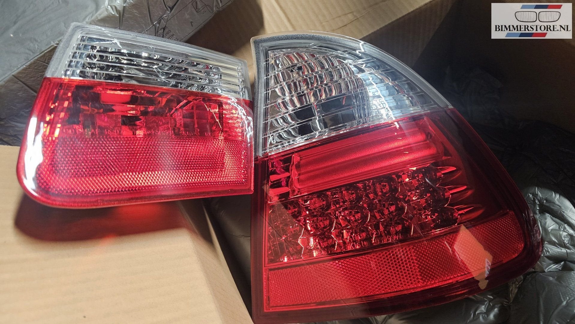 Design Led achterlichten set wit rood nieuw BMW 3 serie E46, -, Nieuw, Ophalen of Verzenden, -