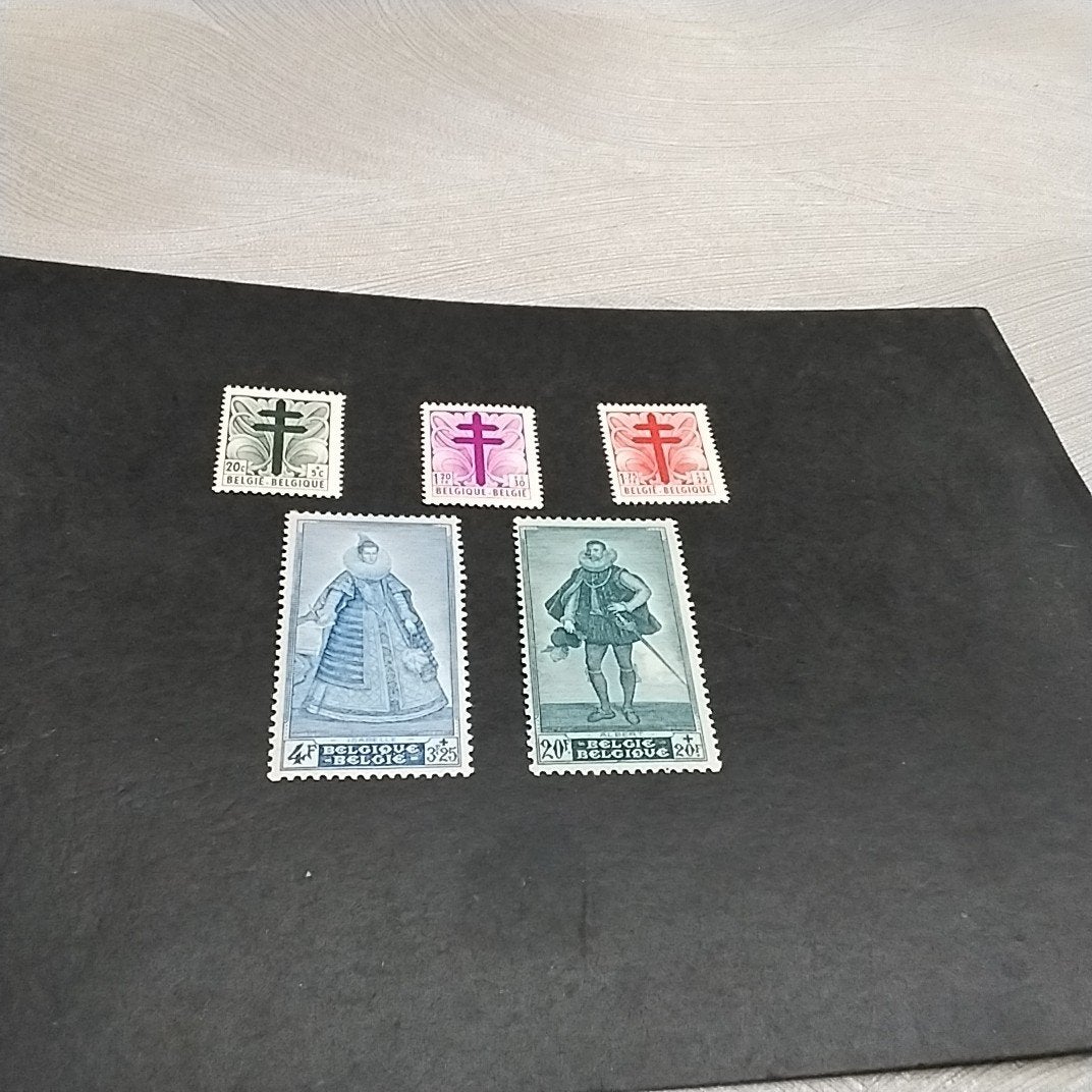 BELGIQUE 787/791 menthe avec cote 56,00€, Timbres & Monnaies, Timbres | Europe | Belgique, Enlèvement ou Envoi, Neuf