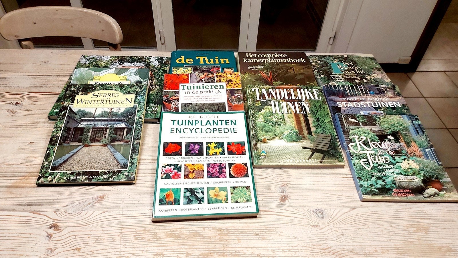 11 prachtige tuinboeken zie foto samen 15 euro, Boeken, Ophalen