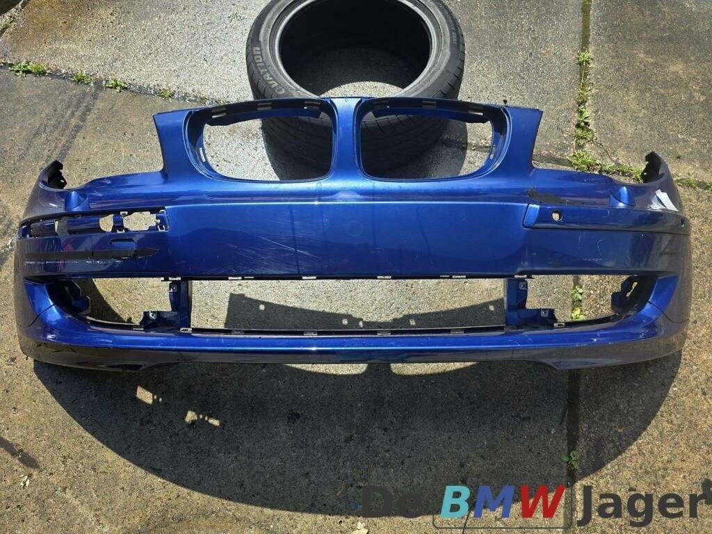 Voorbumper montegoblau BMW 1-serie E81 E87 LCI 51110029500, Utilisé, BMW, Enlèvement ou Envoi, Pare-chocs