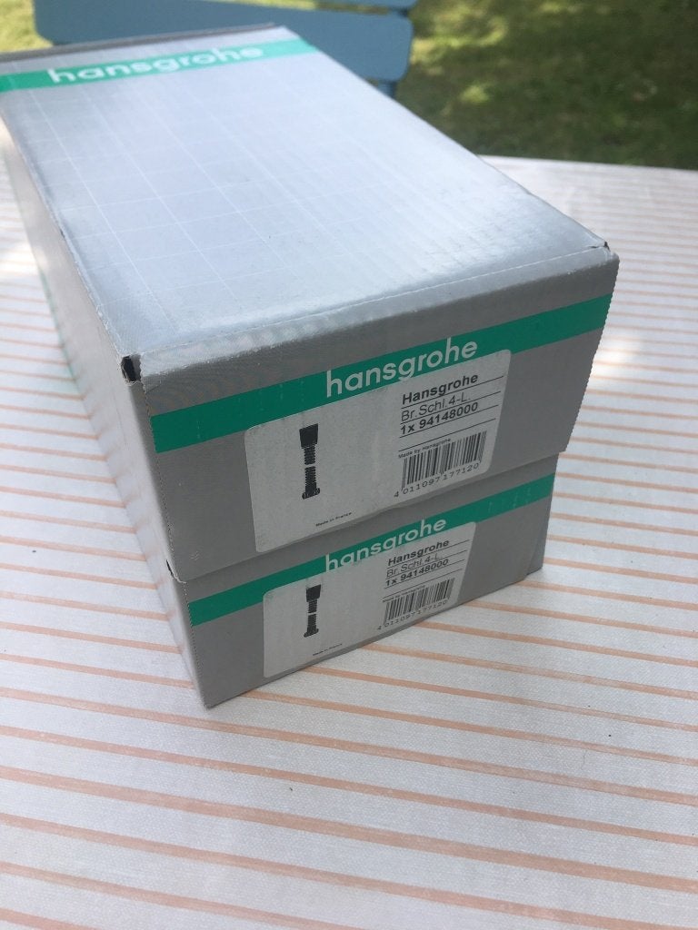 Hansgrohe secuflex doucheslang 94148000 - 2 stuks, Ophalen of Verzenden, Nieuw, Chroom, Douche