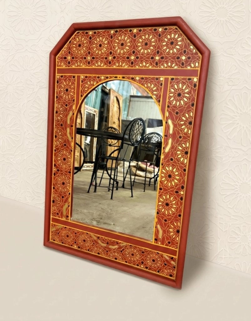 Miroir marocain artistique, Maison & Meubles, Accessoires pour la Maison | Miroirs, Neuf, 50 à 75 cm, 100 à 150 cm, Autres formes