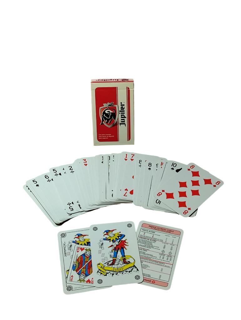 Jupiler kaartspel, Hobby en Vrije tijd, Ophalen, Zo goed als nieuw