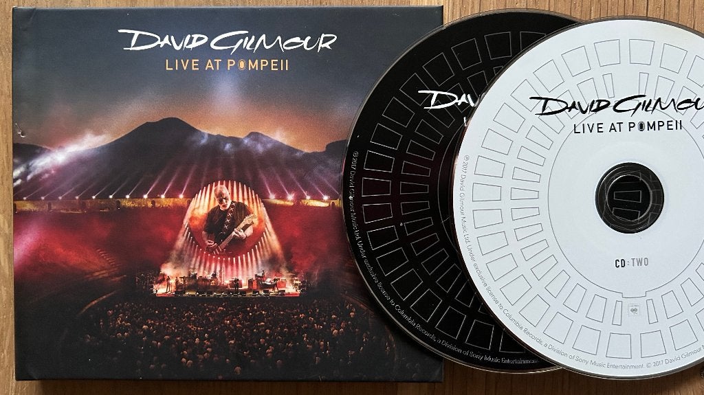 DAVID GILMOUR - Live at Pompeï ( 2CD ), Cd's en Dvd's, Progressive Rock, Digipak, Ophalen of Verzenden, Zo goed als nieuw