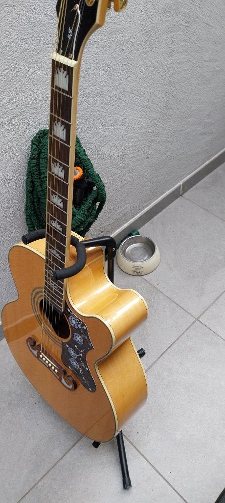 Epiphone ej 200 ce n semi akoestische gitaarmet koffer, Muziek en Instrumenten, Ophalen, Gebruikt, Overige typen, Met koffer