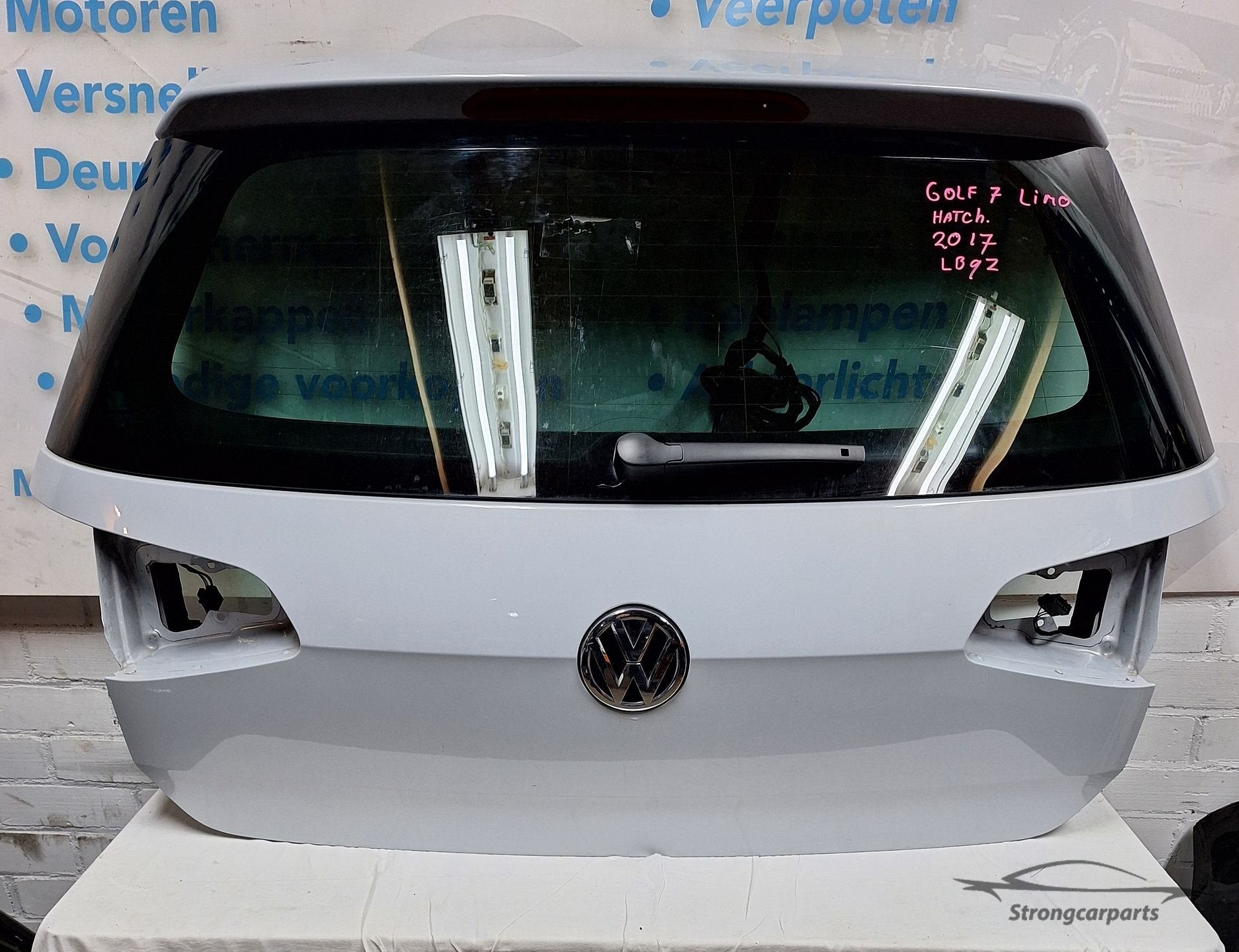 Achterklep VW Golf 7 VII Hatchbak in goede staat kleur LB9Z, Arrière, Volkswagen, -, Haillon arrière