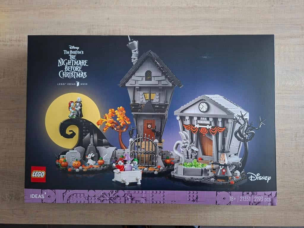 Lego Ideas 21351 Le cauchemar avant Noël de Tim Burton, Enfants & Bébés, Jouets | Duplo & Lego, Neuf, Enlèvement ou Envoi, Lego