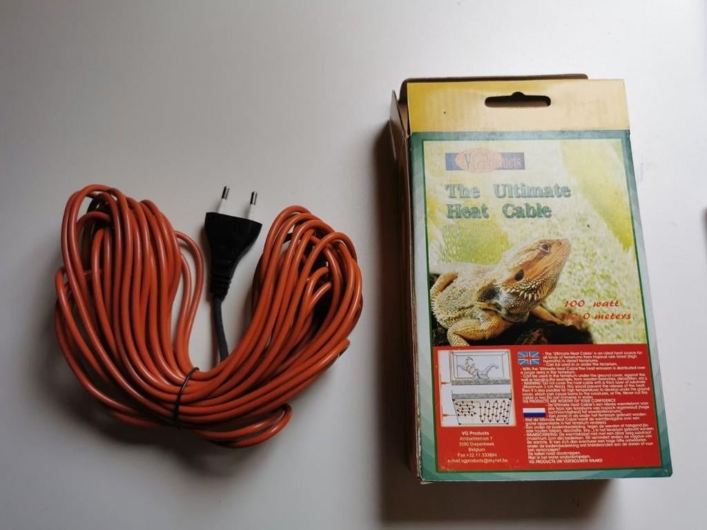 Terrarium warmtekabel, Dieren en Toebehoren, Reptielen en Amfibieën | Toebehoren, Nieuw, Overige typen, Ophalen of Verzenden