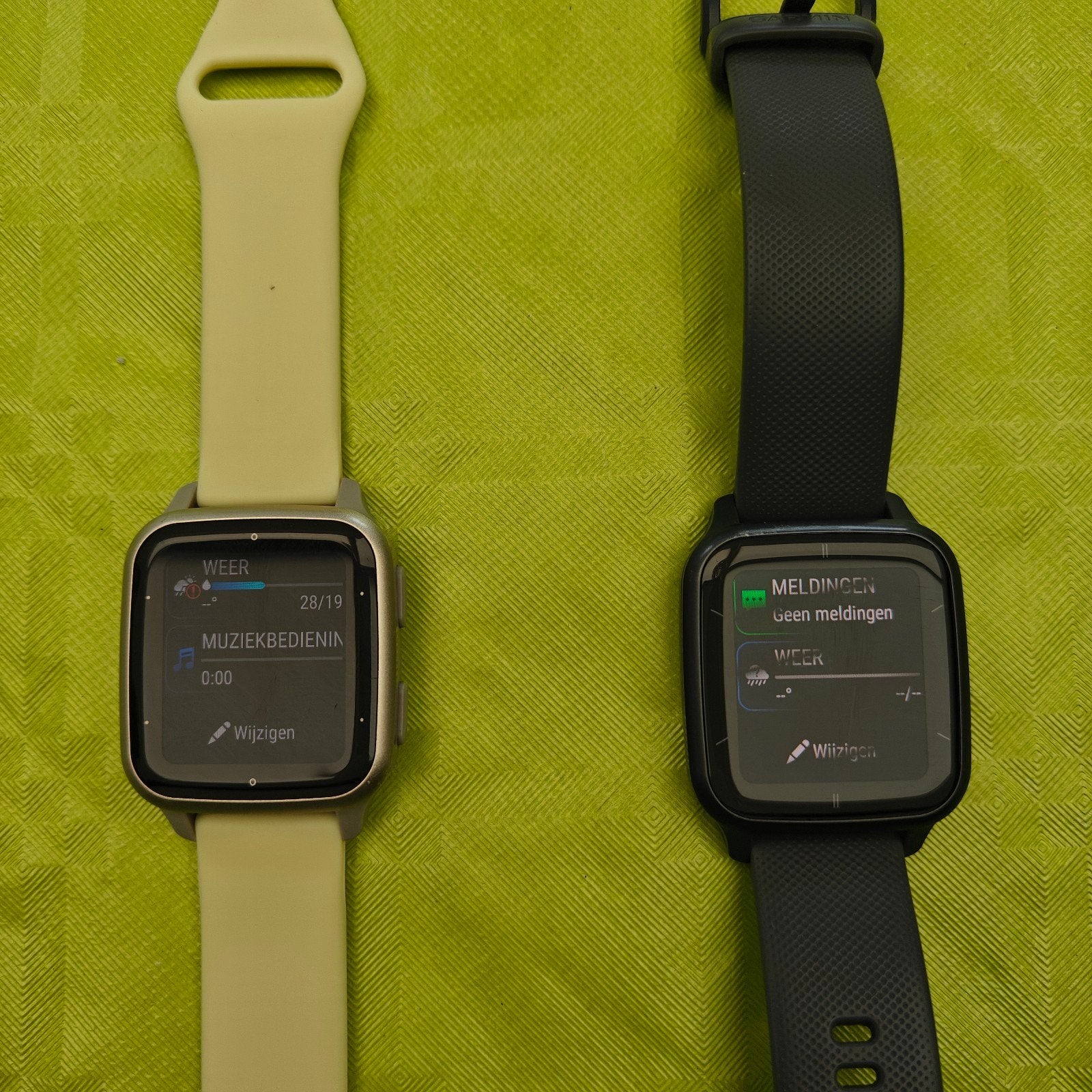 Smartwatch, Ophalen