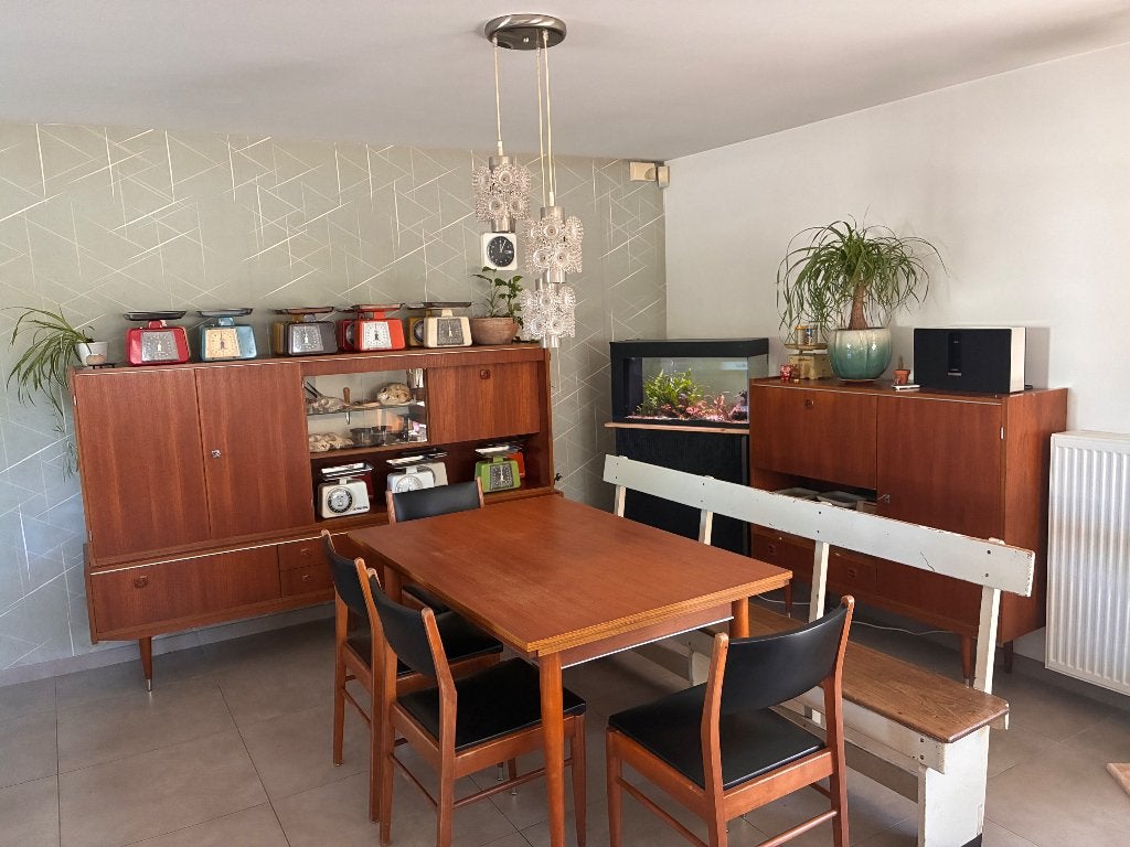 Vintage eetkamer, Huis en Inrichting, Complete eetkamers, Ophalen, Gebruikt