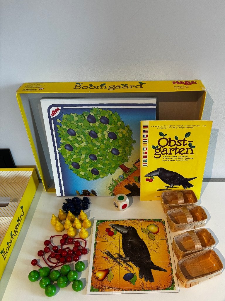 Jeu de société Le verger Haba - grande édition, Hobby & Loisirs créatifs, Enlèvement ou Envoi, Comme neuf, Haba