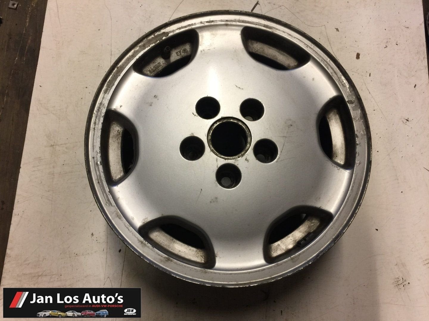 Velg lichtmetaal Audi 100 Aero 5x112 7Jx15 ET45 4A0601025F, Auto-onderdelen, Banden en Velgen, Gebruikt, 15 inch, -, -