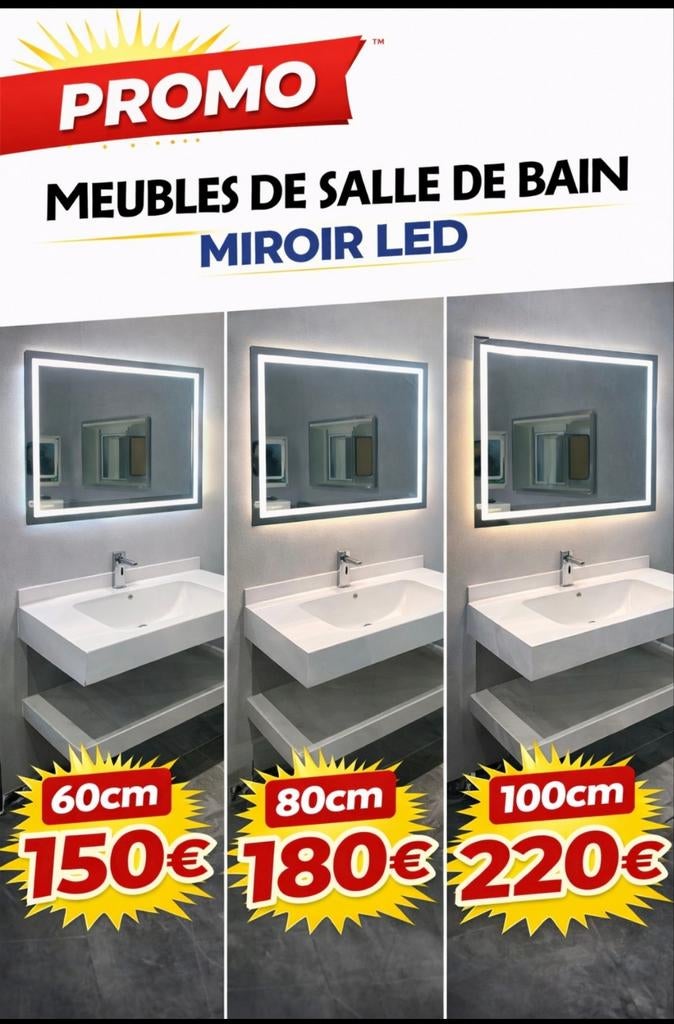 Meuble de salle de bain, Enlèvement