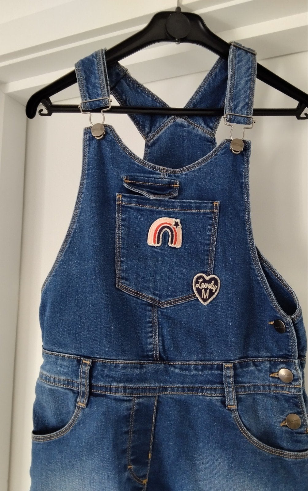 Jupe jeans fille, Kinderen en Baby's, Meisje, Zo goed als nieuw, Jurk of Rok, Ophalen