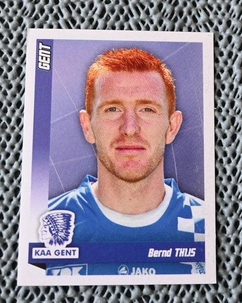 Panini Football 2011 KAA Gent / Bernd Thijs, Verzenden, Nieuw, Poster, Plaatje of Sticker
