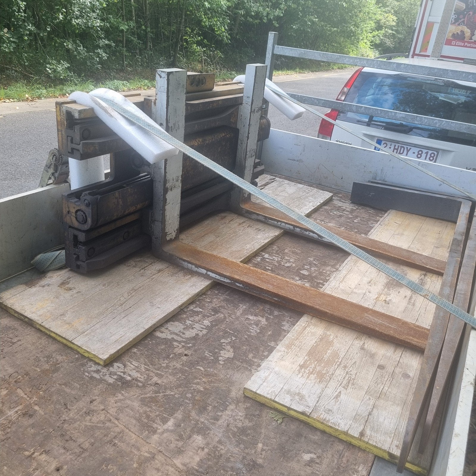 Ajusteur de fourche en cascade, Articles professionnels, Enlèvement