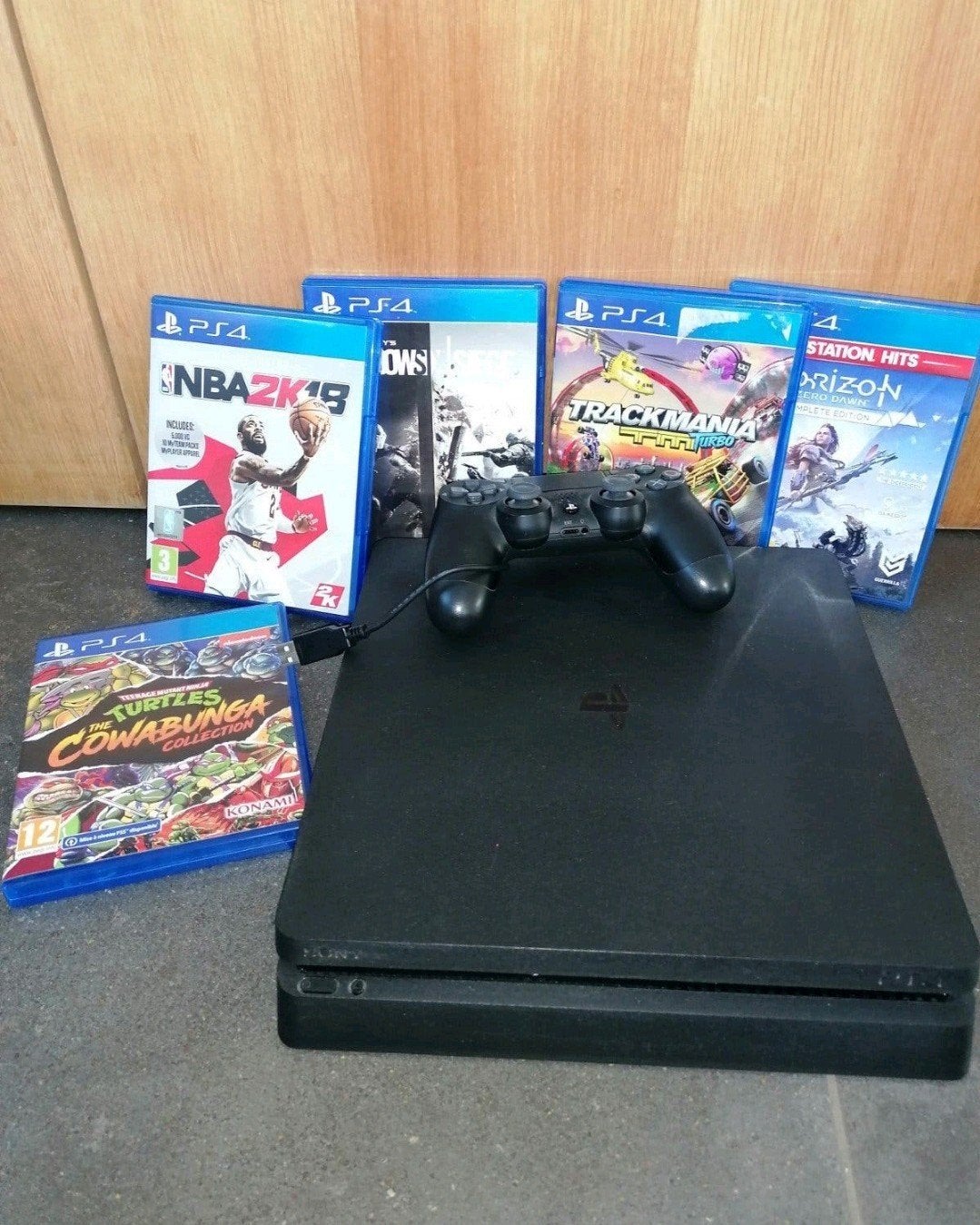 PS4 500GB 5 JEUX, Ophalen of Verzenden, 500 GB