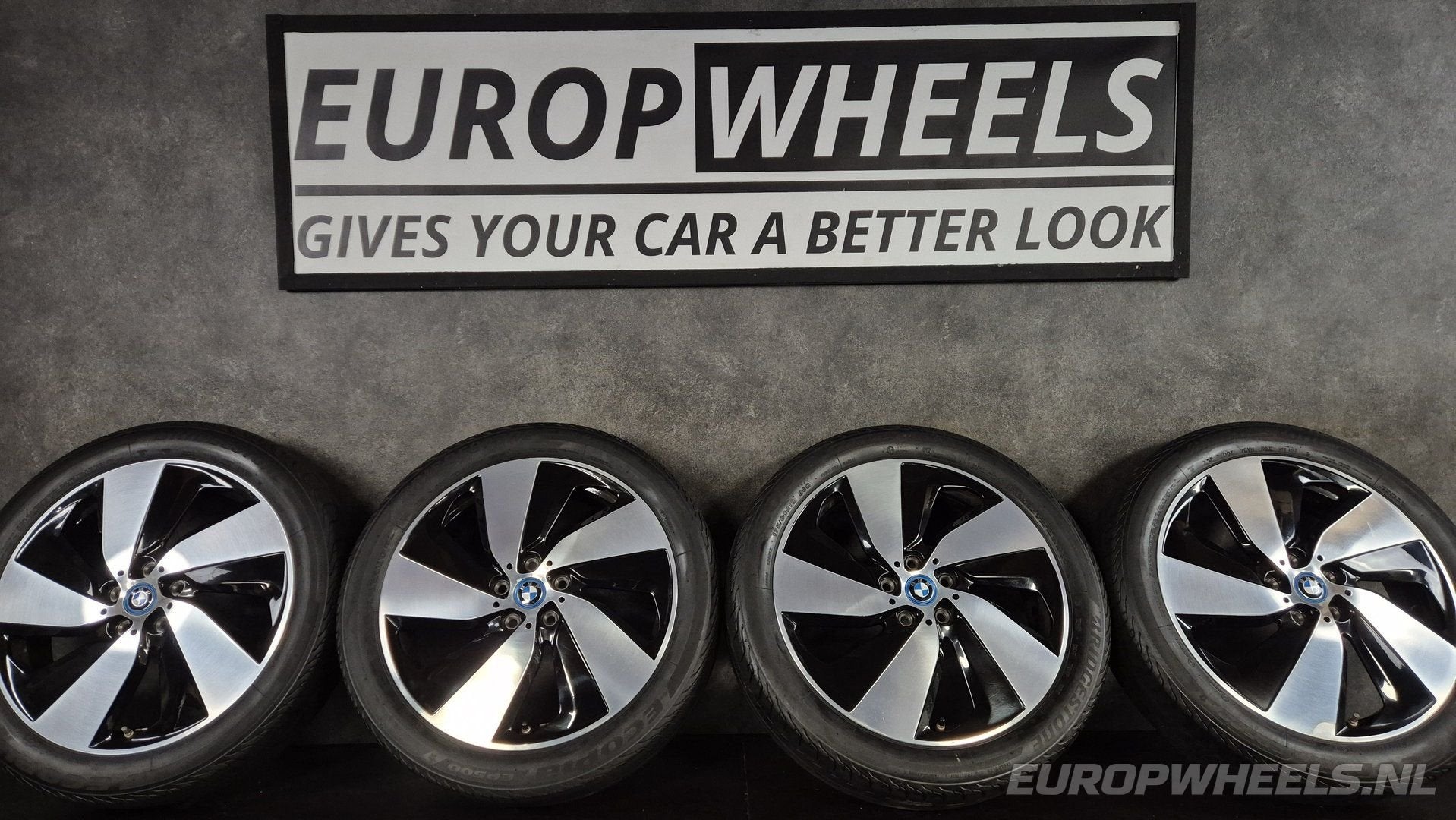 19 inch BMW i3 velgen zomerbanden TPMS sensoren 429 I01, Auto-onderdelen, Banden en Velgen, 19 inch, Gebruikt, 155 mm, -