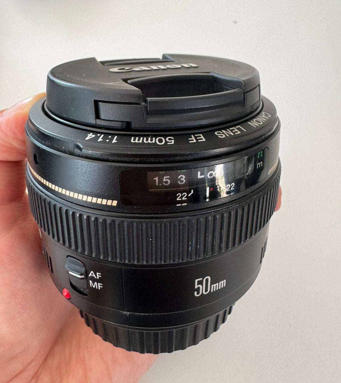 Canon EF 50mm f/1.4 USM, Ophalen, Canon, Autofocus, Zo goed als nieuw