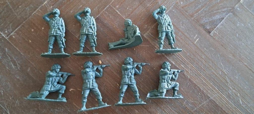 1/32 Amerikaanse parachutisten Tweede Wereldoorlog, Ophalen of Verzenden, Nieuw, Groter dan 1:35, Figuur of Figuren