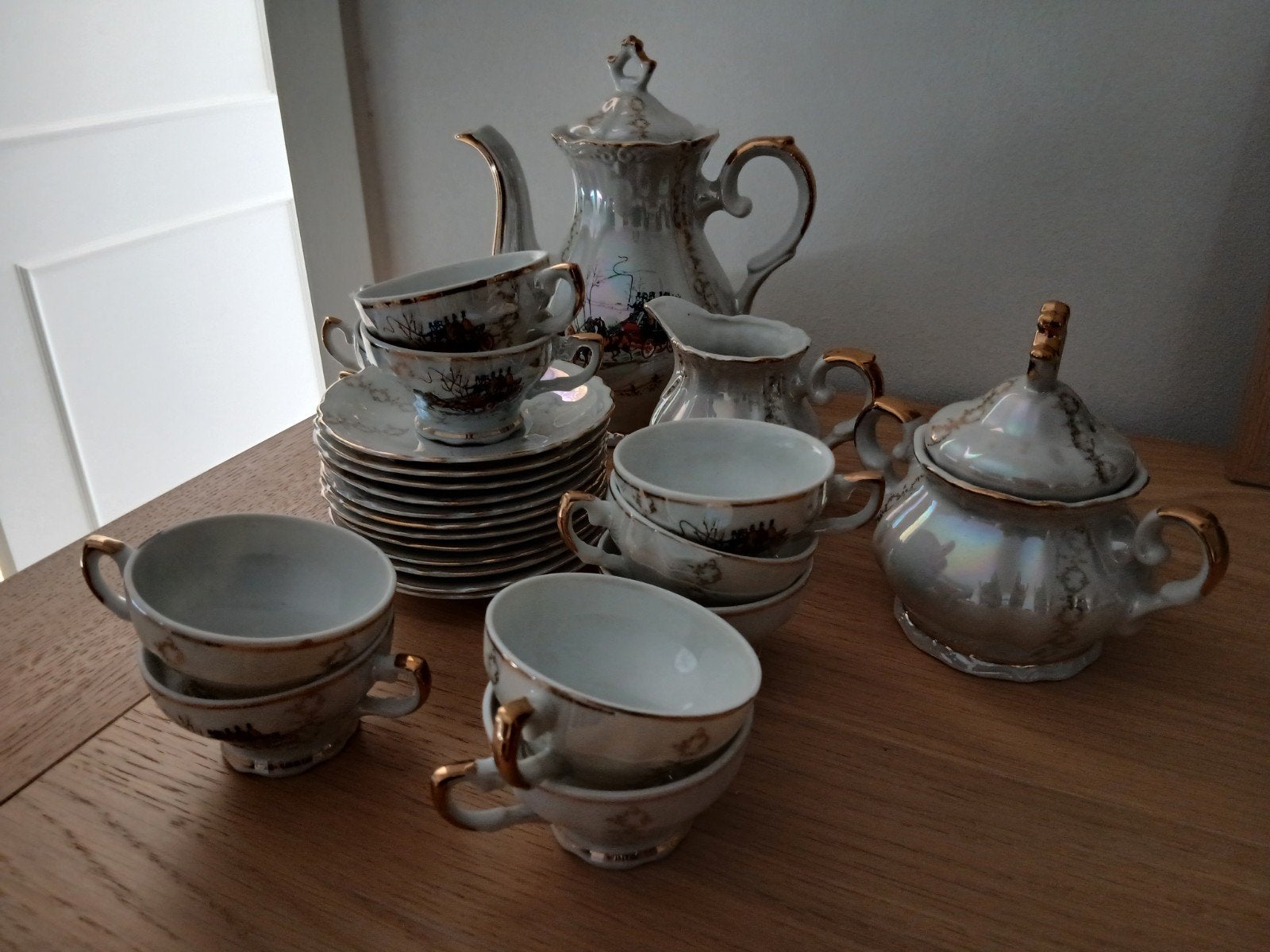 Koffie sevies, Antiquités & Art, Antiquités | Services (vaisselle) complet, Enlèvement ou Envoi