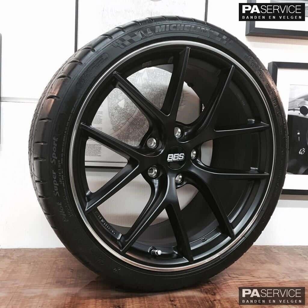 Nw 19 inch Satin Black BBS CI R Mini F55 F56 set inc Hankook, Auto-onderdelen, Banden en Velgen, 19 inch, -, -, Banden en Velgen