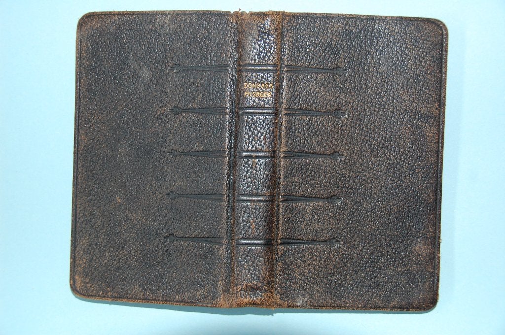 VINTAGE ZONDAGSMISBOEK 1937, Livres, Religion & Théologie, Enlèvement ou Envoi, Utilisé, Christianisme | Catholique