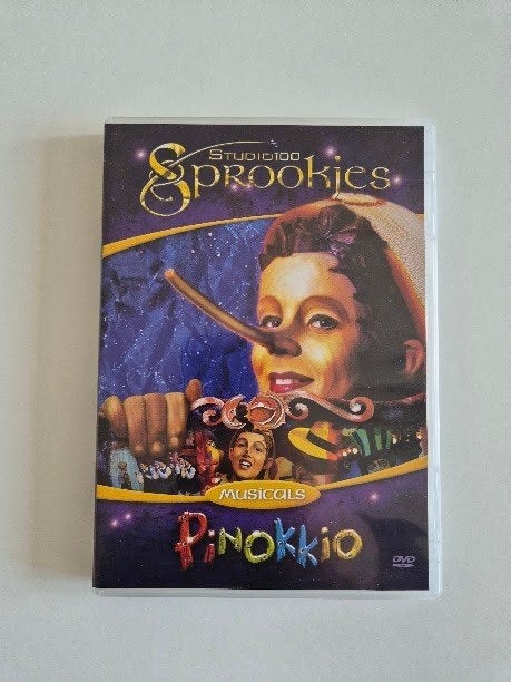 DVD - Studio 100 Sprookjes - Pinokkio, Enlèvement ou Envoi, Tous les âges, Comme neuf, Autres genres