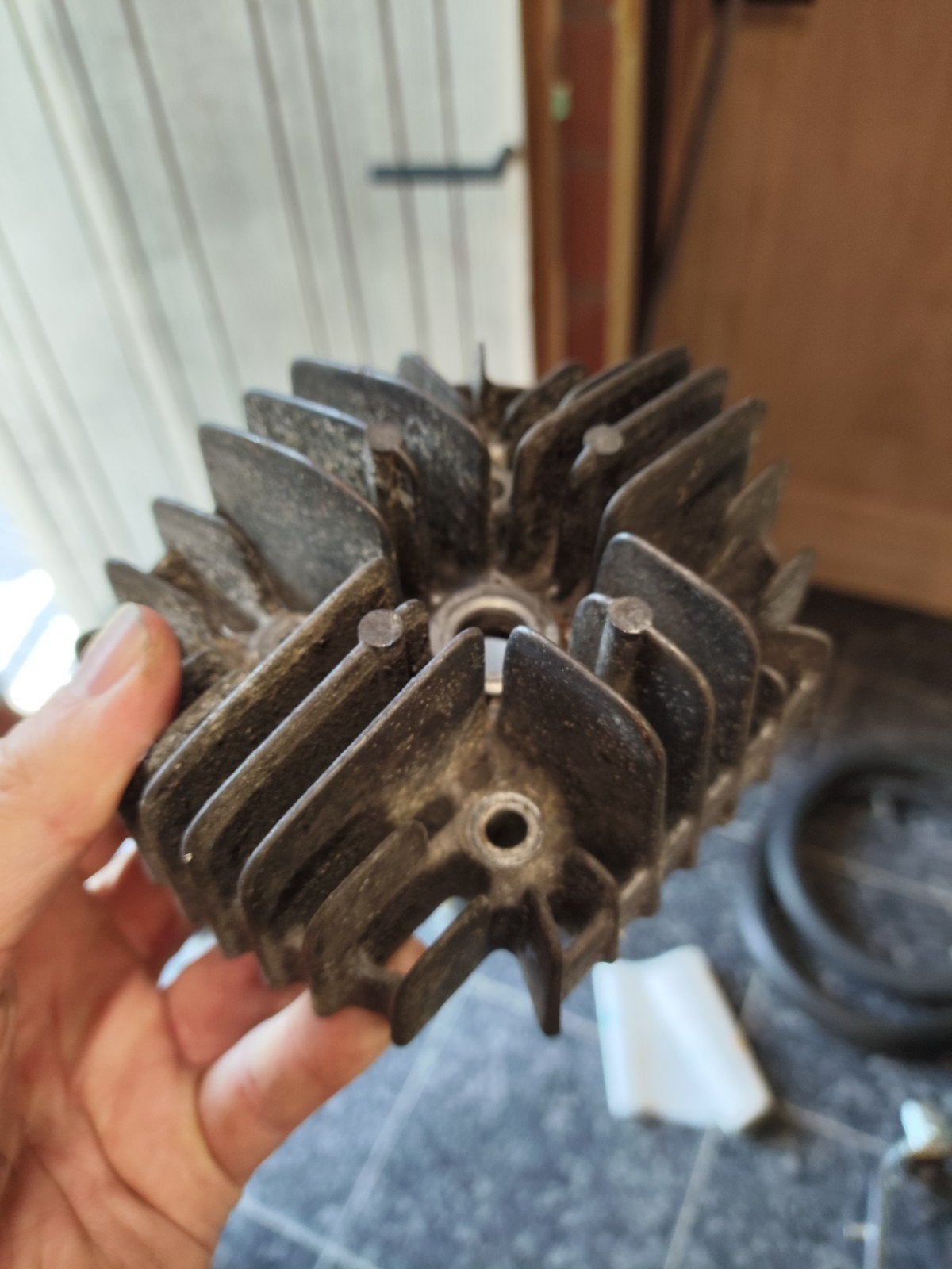 suzuki fa 50 cilinderkop, Ophalen