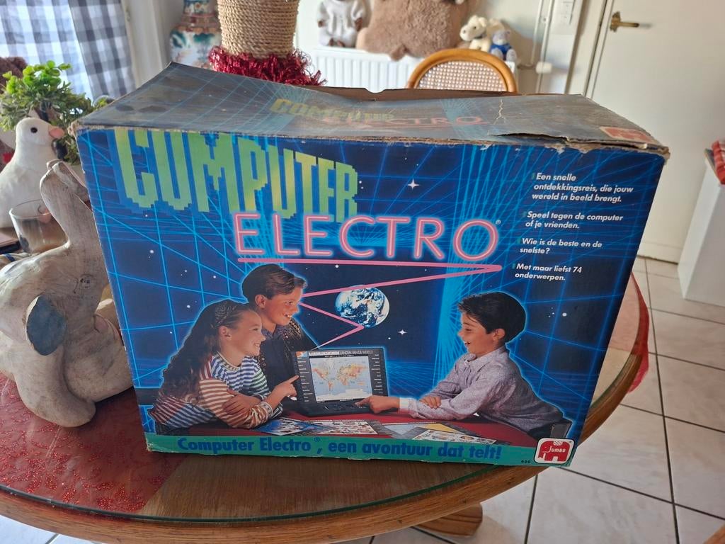 Computer Electro met adapter werkende, Enlèvement
