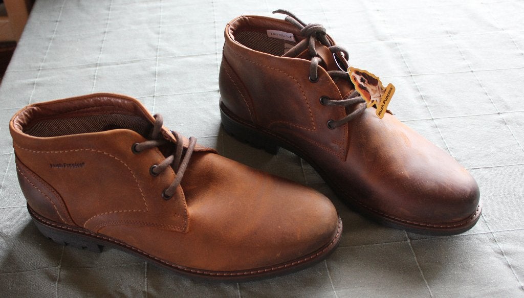 Hush Puppies bruine veterboots maat 43, Bruin, Boots, Nieuw, Ophalen of Verzenden
