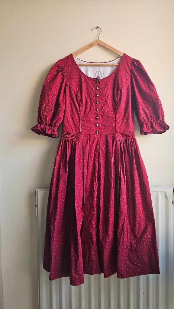 Salzburger Dirndl Look vintage jurk, Kleding | Dames, Maat 38/40 (M), Ophalen of Verzenden, Zo goed als nieuw, Salzburger
