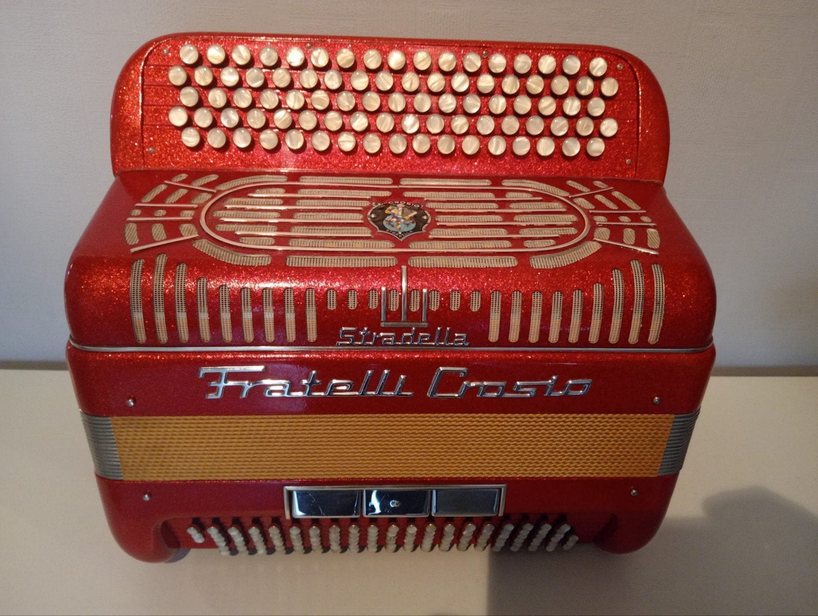 accordéon fratelli crosio Do 2, Musique & Instruments, Avec valise