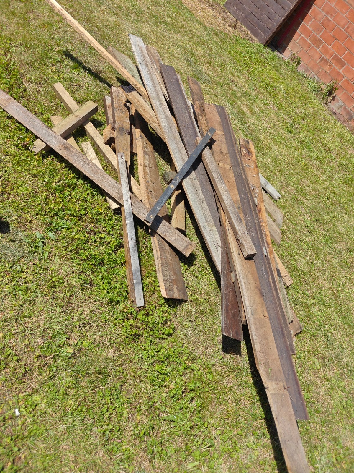 Gratis afbraak hout, Ophalen