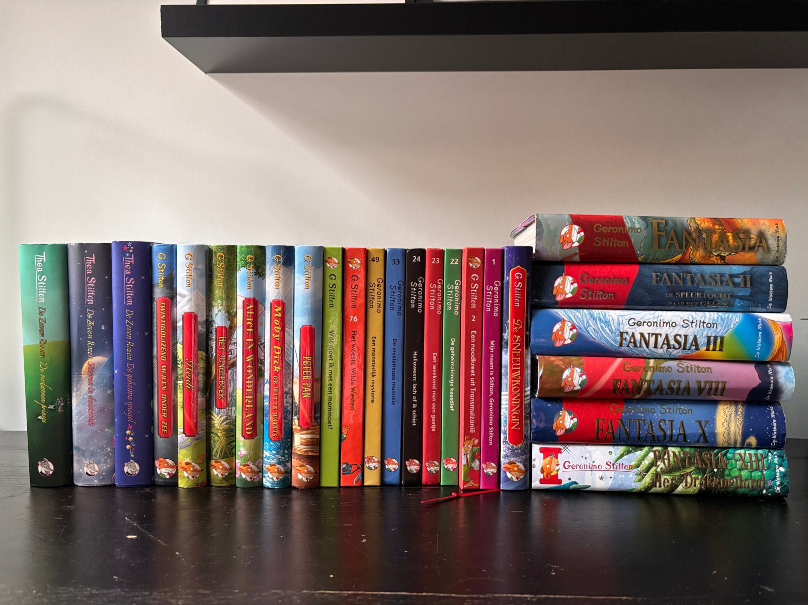 Boekenpakket Geronimo Stilton en Thea Stilton, Boeken, Ophalen, Zo goed als nieuw, Fictie