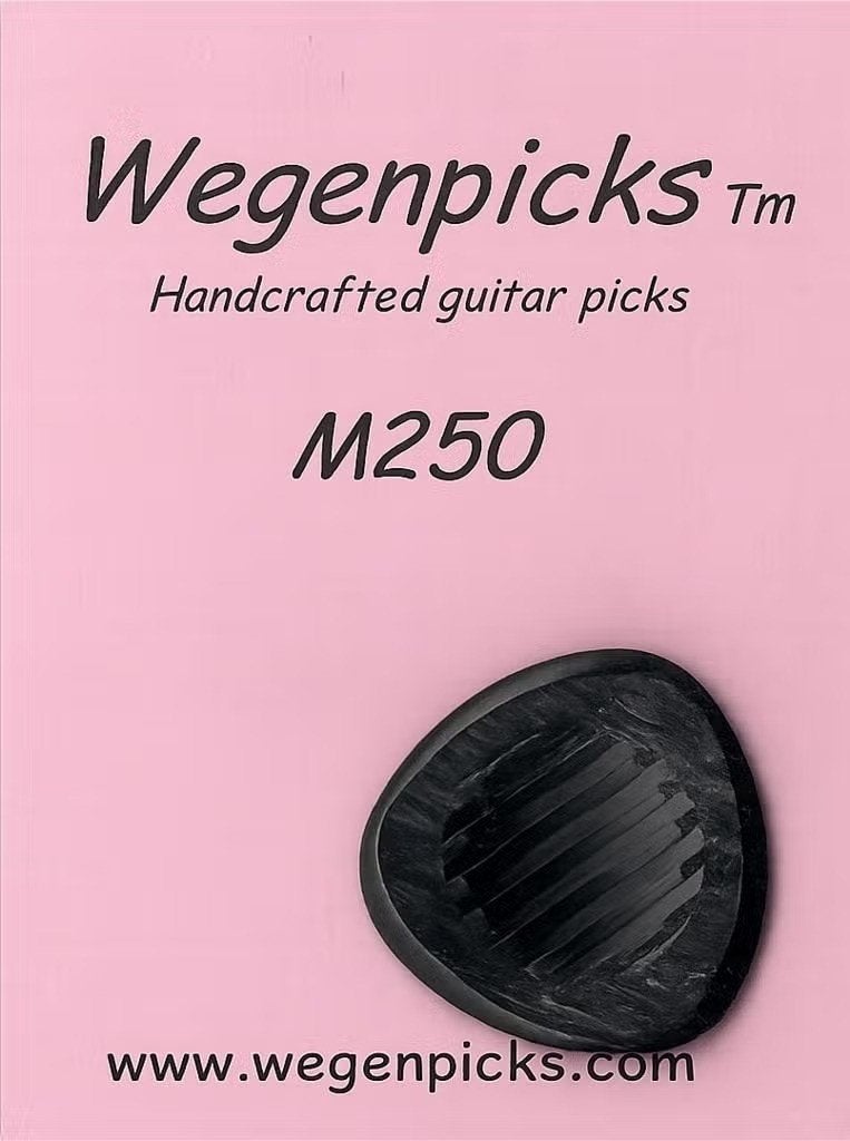 Wegen M 250B Mandoline Plectrum - 2.50 mm - Zwart Set van 1, Ophalen of Verzenden, Nieuw, Mandoline