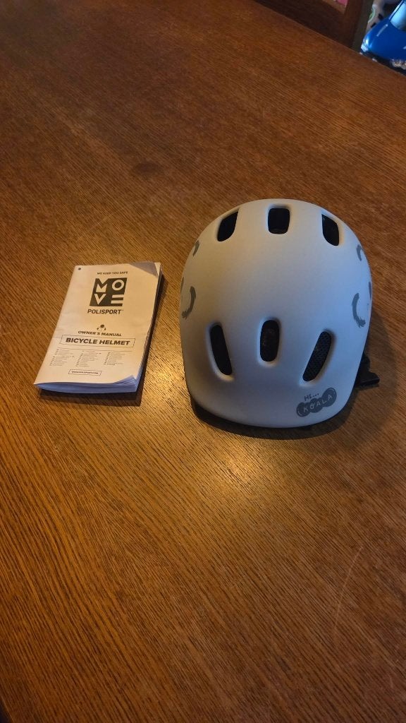 baby fietshelmpje, Fietsen en Brommers, Jongen of Meisje, Zo goed als nieuw, Polysport, Ophalen