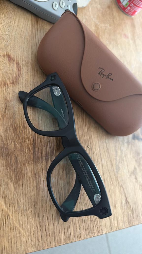 Meta ray-ban smart glasses gen 2, Handtassen en Accessoires, Zonnebrillen en Brillen | Heren, Ophalen, Zwart, Zo goed als nieuw