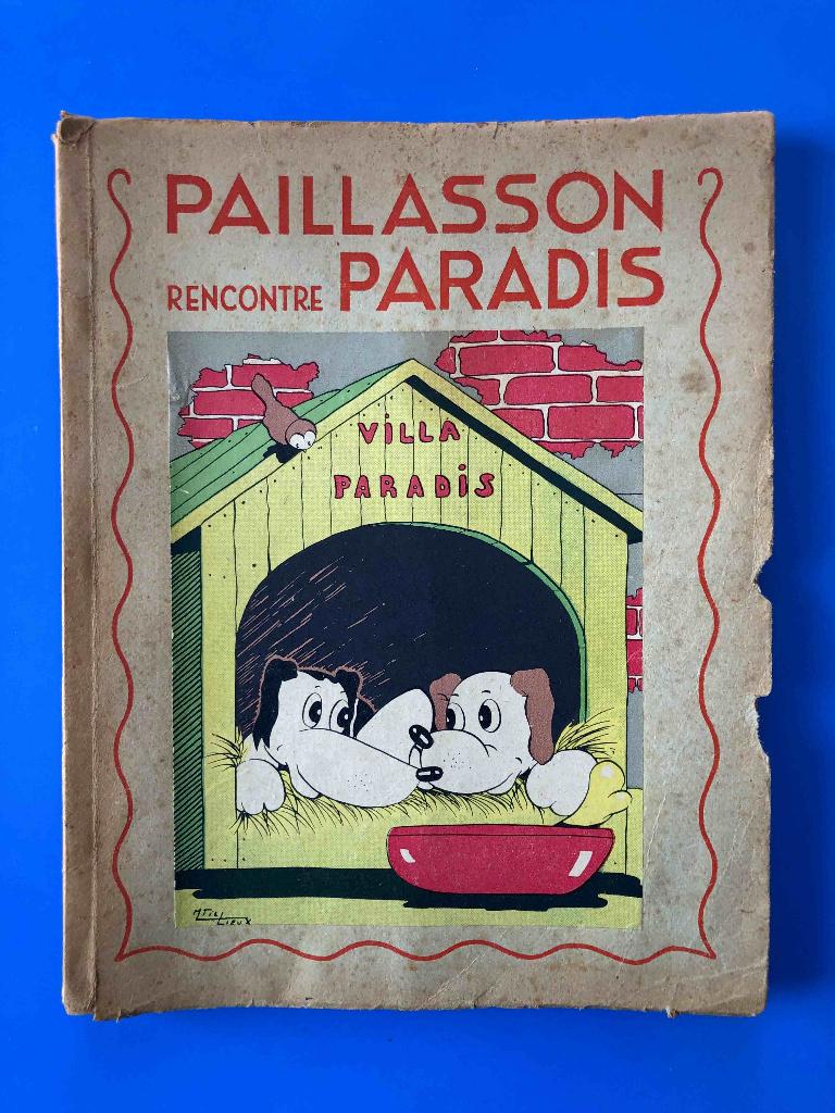 EO 1945 Tillieux - Paillasson rencontre Paradis - Rarissime, Livres, Une BD, Enlèvement, Utilisé, Maurice Tillieux