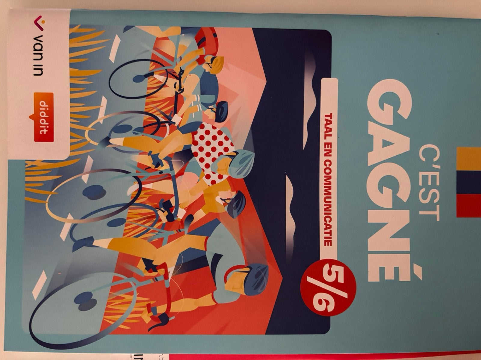 C’est gagne - Frans leerboek 3de graad, Boeken, Ophalen of Verzenden, Zo goed als nieuw, Frans