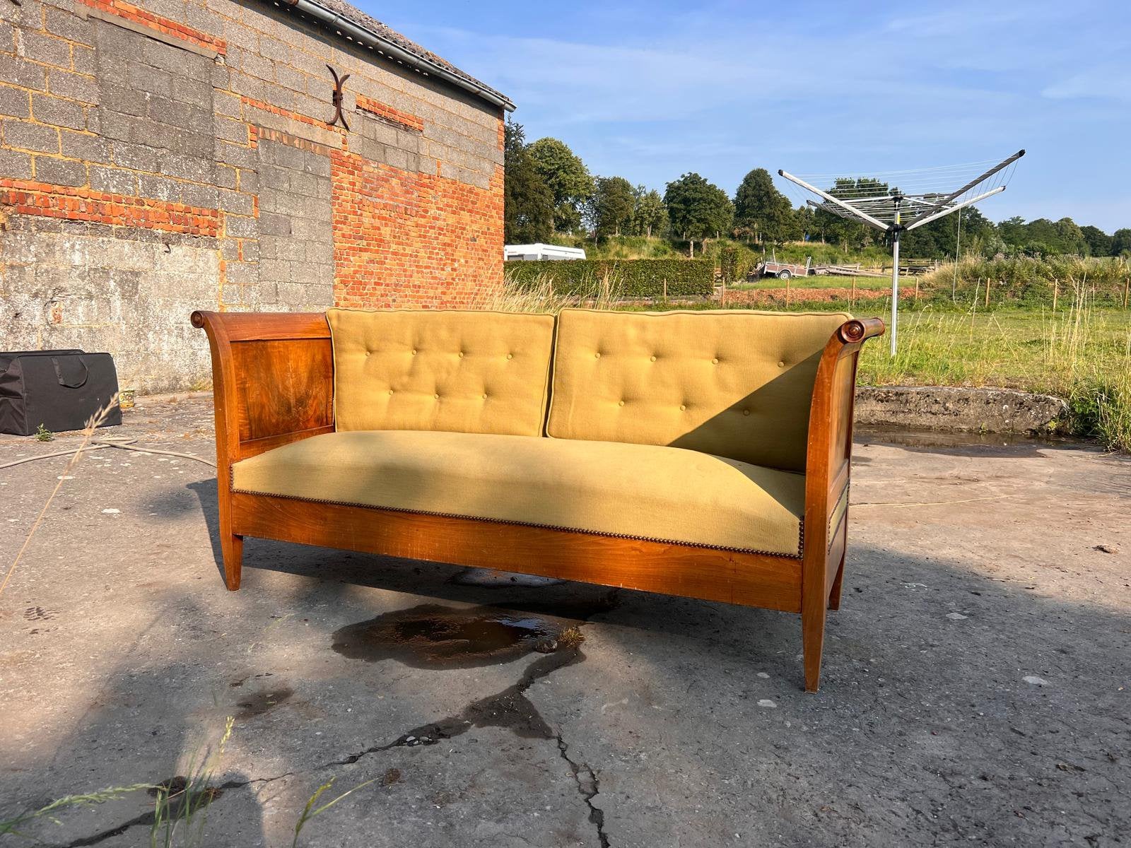 Biedermeier bankstel, Huis en Inrichting, Zetels | Zetels en Chaises Longues, Ophalen, Gebruikt