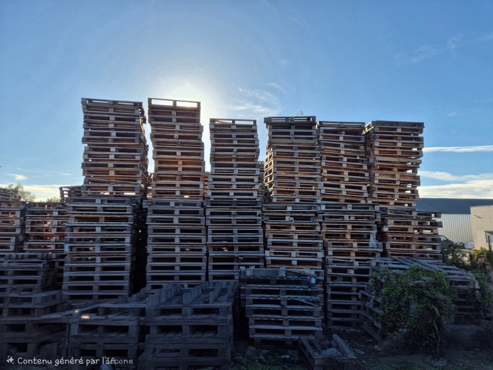 Palettes à donner., Bricolage & Construction, Enlèvement, Utilisé, Palette