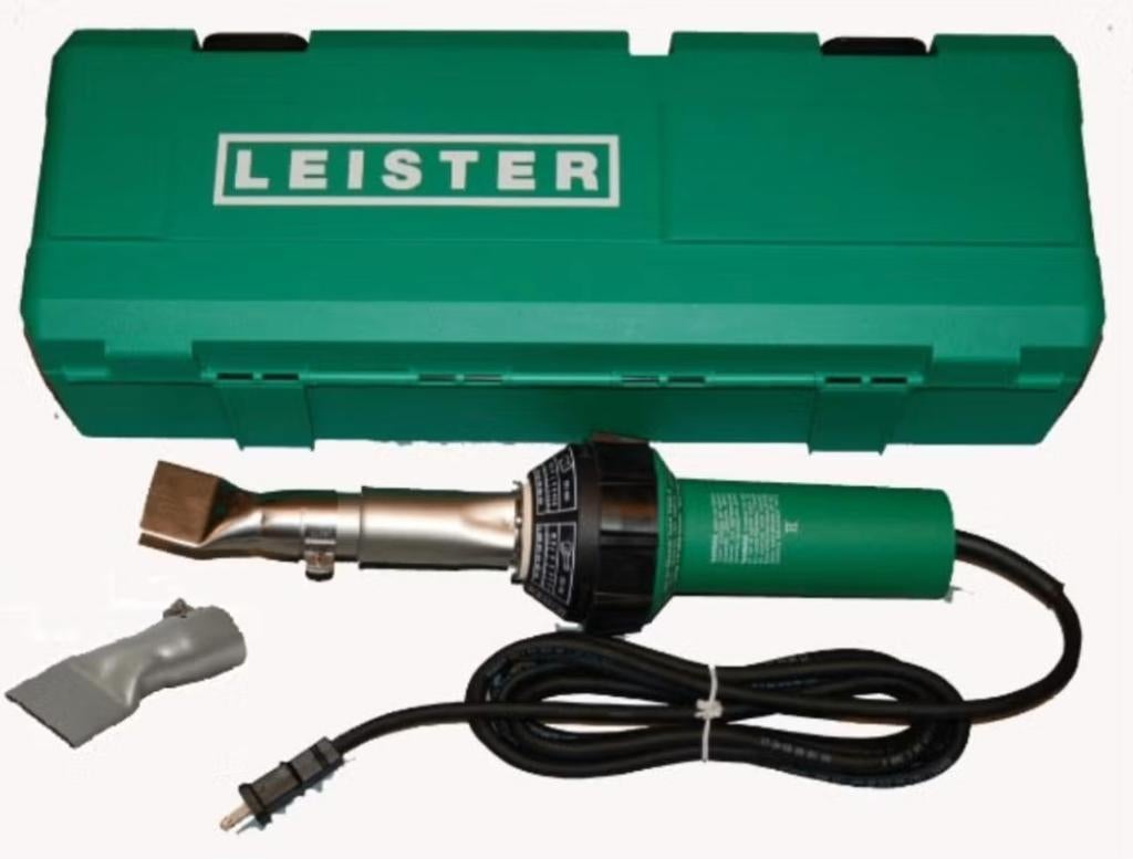Leister Triac ST Heteluchtpistool in koffer - 1600W, Ophalen, Gebruikt