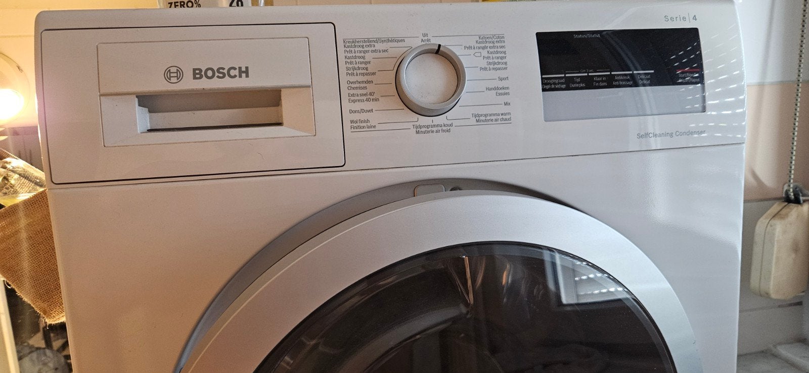 Drier Bosch Series 4 Condenser, Ophalen