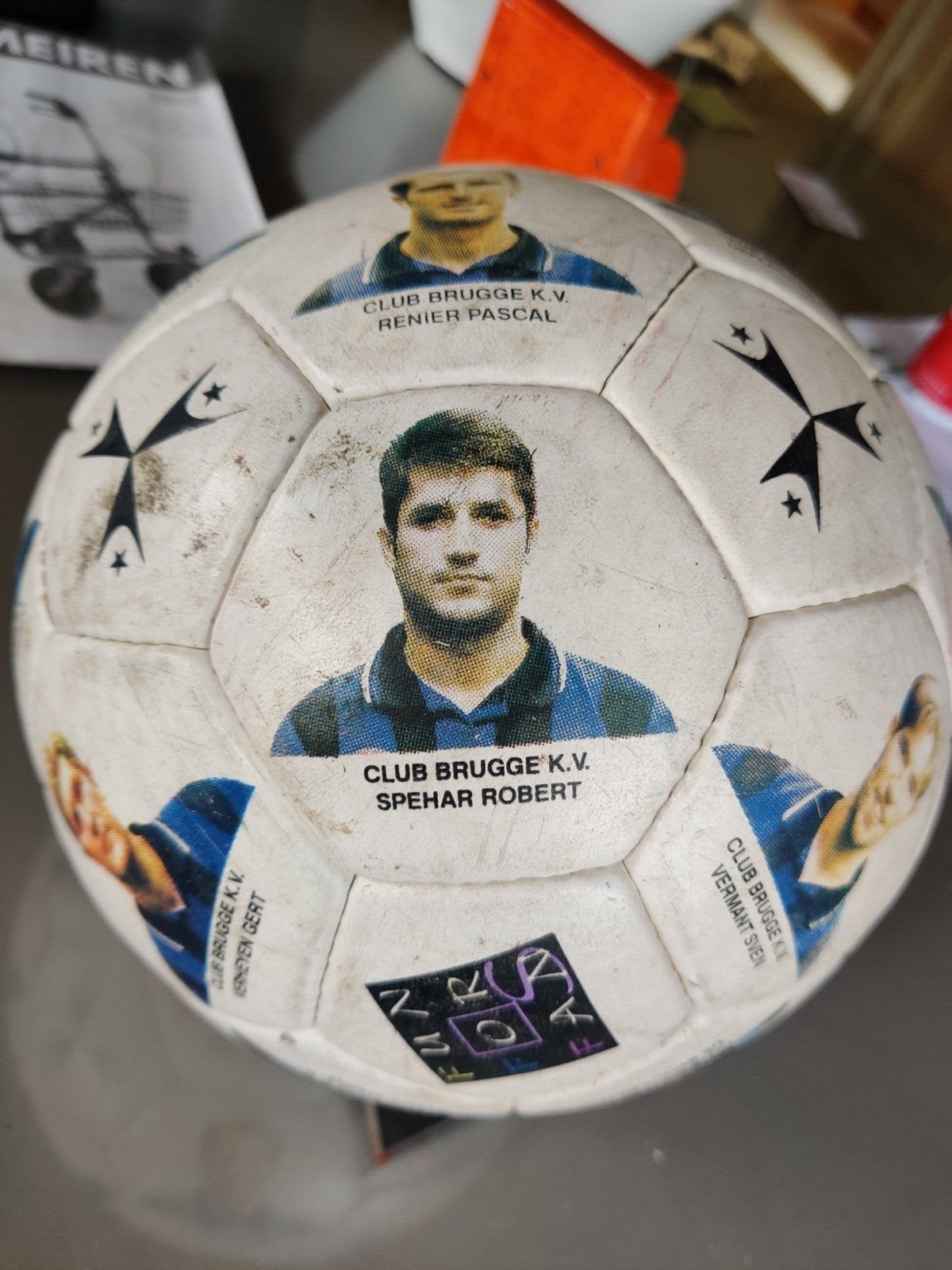 Club Brugge voetbal.Collectors item