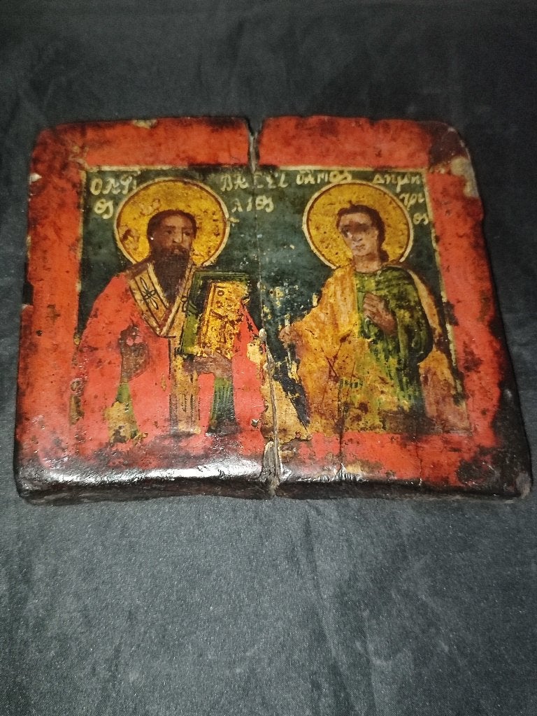 Icoon grieks 18 de eeuws, Enlèvement ou Envoi