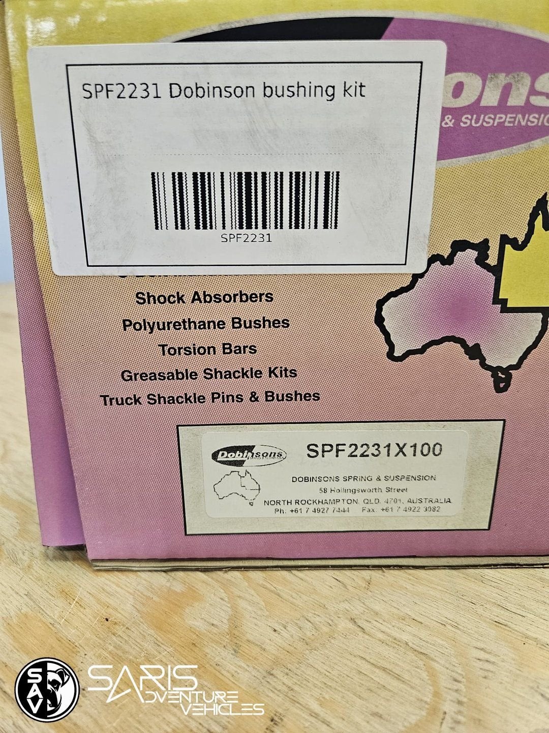 Dobinsons Bladveerrubbers Shackle Bush-kit, Neuf, -, -, -