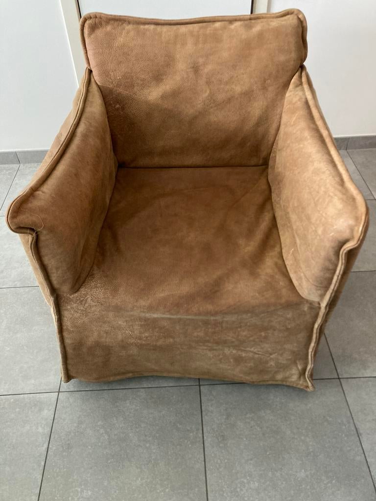 Eenpersoonszetel, Huis en Inrichting, Fauteuils, Ophalen, Zo goed als nieuw