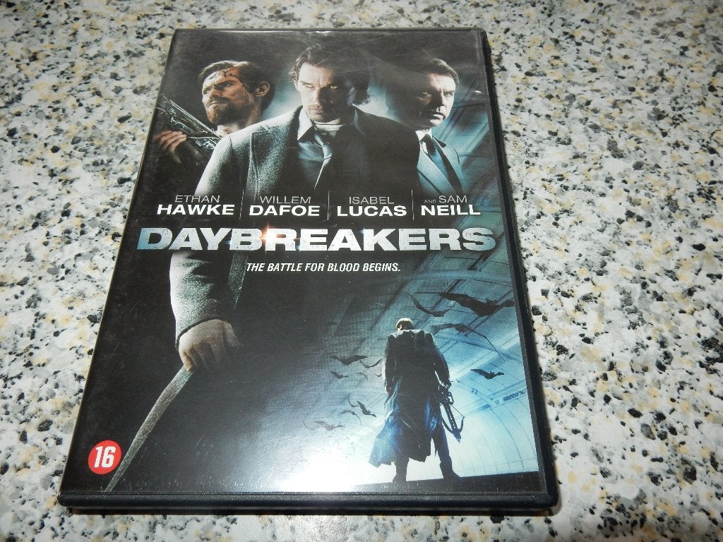 nr.2421- Dvd: daybreakers - horror, CD & DVD, DVD | Horreur, Enlèvement ou Envoi, Anglais, Vampires ou Zombies, À partir de 16 ans