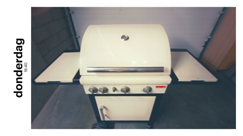 gas barbeque, Tuin en Terras, Ophalen, Gebruikt, Barbecook